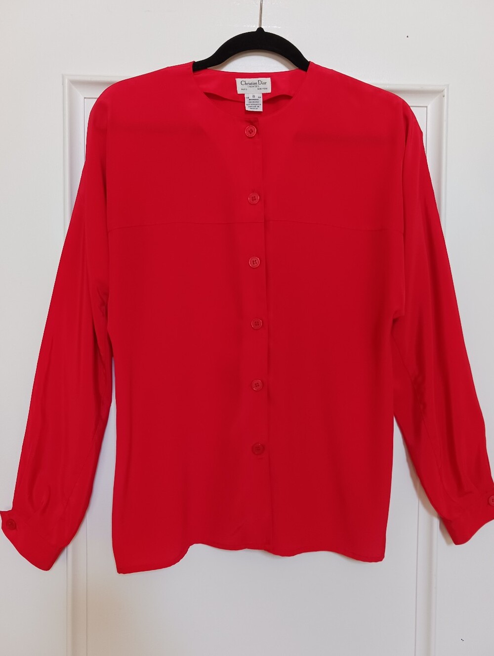 Christian Dior Coral Blouse